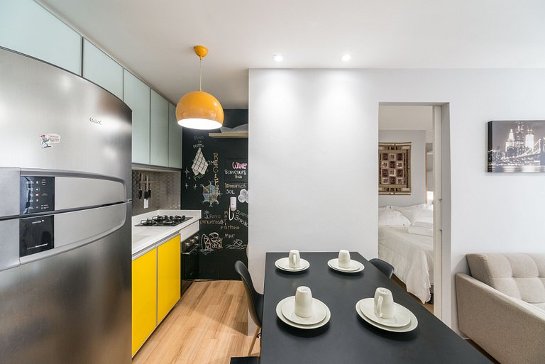Excelente apartamento en Playa de Boa Viagem para hasta 4 pe