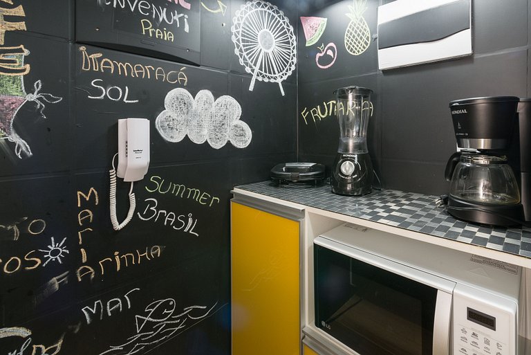 Excelente apartamento en Playa de Boa Viagem para hasta 4 pe