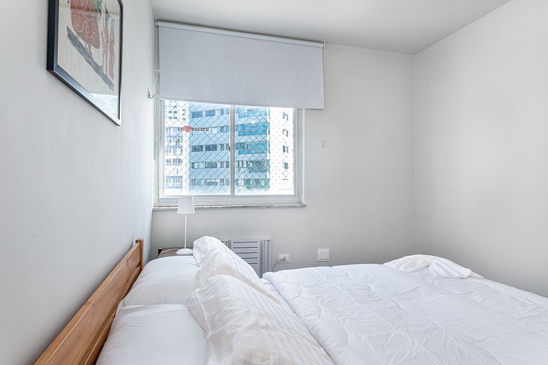 SAL802 Excellent apartment in Boa Viagem. Three bedrooms