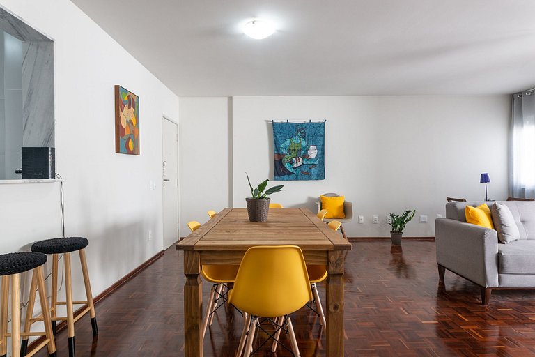 SAL802 Excellent apartment in Boa Viagem. Three bedrooms