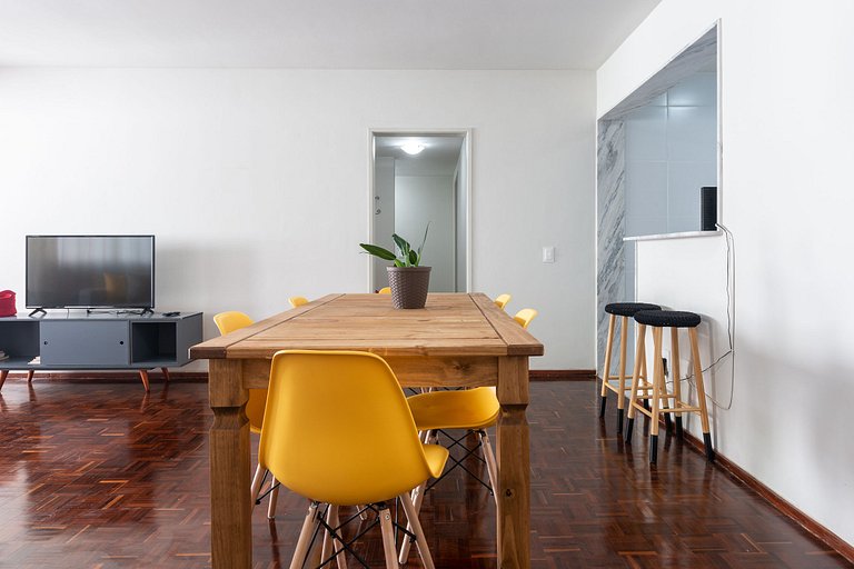 SAL802 Excellent apartment in Boa Viagem. Three bedrooms