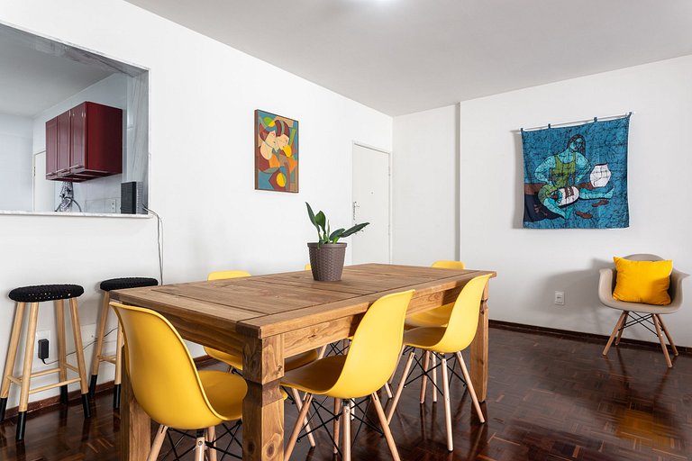 SAL802 Excellent apartment in Boa Viagem. Three bedrooms