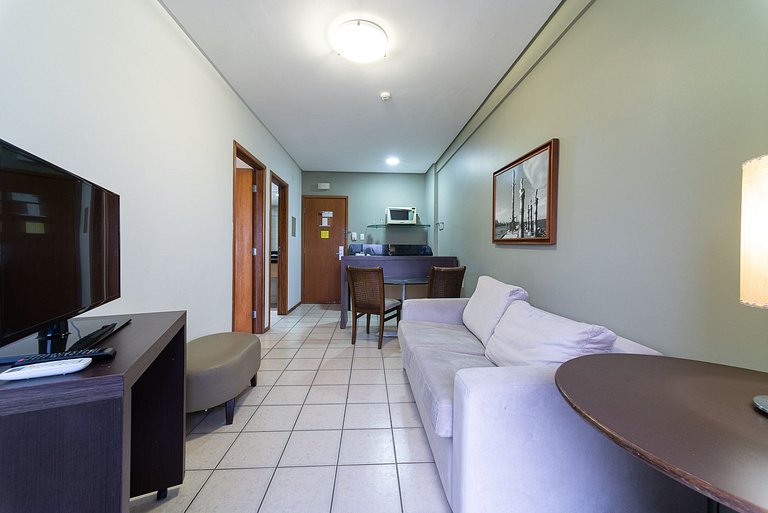 OTH1603 Flat on Ilha do Leite, close to medical centers.