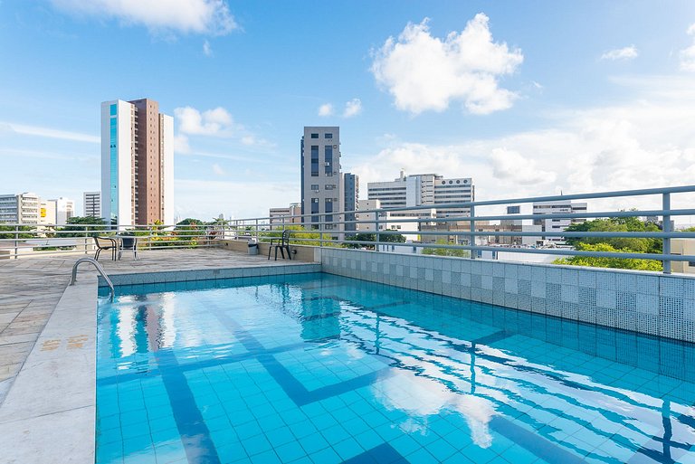 OTH1603 Flat on Ilha do Leite, close to medical centers.