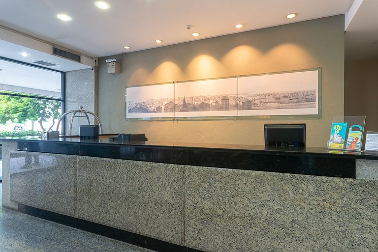 OTH1603 Flat on Ilha do Leite, close to medical centers.
