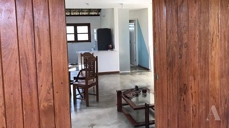 House 2 bedrooms 6 people near the beach Guarajuba– BA GJB02