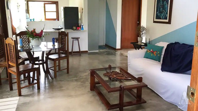 House 2 bedrooms 6 people near the beach Guarajuba– BA GJB02