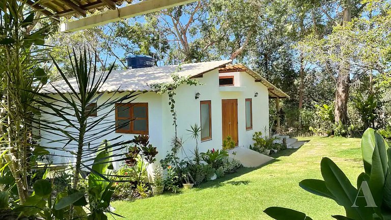 Casa 2 quartos 6 pessoas perto da praia Guarajuba - BA GJB02