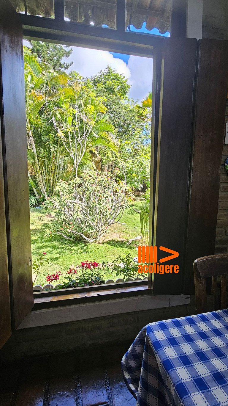 Casa de Meg Suíte 2 - Ampla com lareira e terraço
