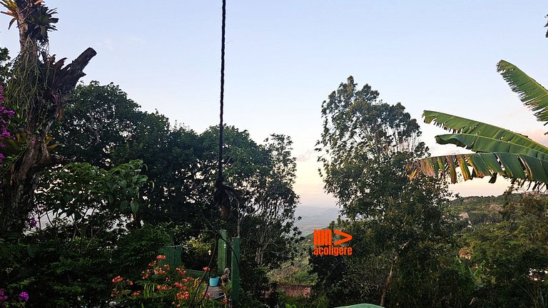 Casa de Meg Suíte 2 - Ampla com lareira e terraço