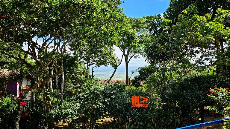 Casa de Meg Suíte 2 - Ampla com lareira e terraço
