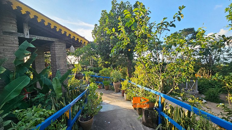 Casa de Meg Suíte 2 - Ampla com lareira e terraço