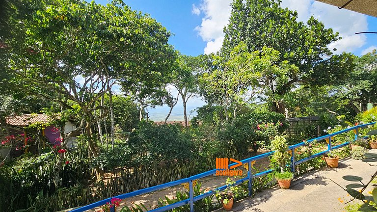 Casa de Meg Suíte 2 - Ampla com lareira e terraço