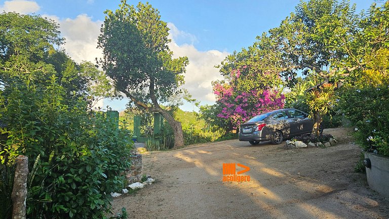 Casa de Meg Suíte 2 - Ampla com lareira e terraço
