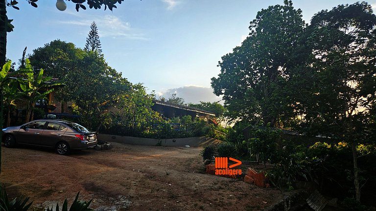 Casa de Meg Suíte 2 - Ampla com lareira e terraço