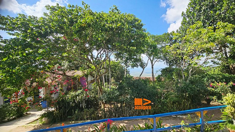 Casa de Meg Suíte 2 - Ampla com lareira e terraço