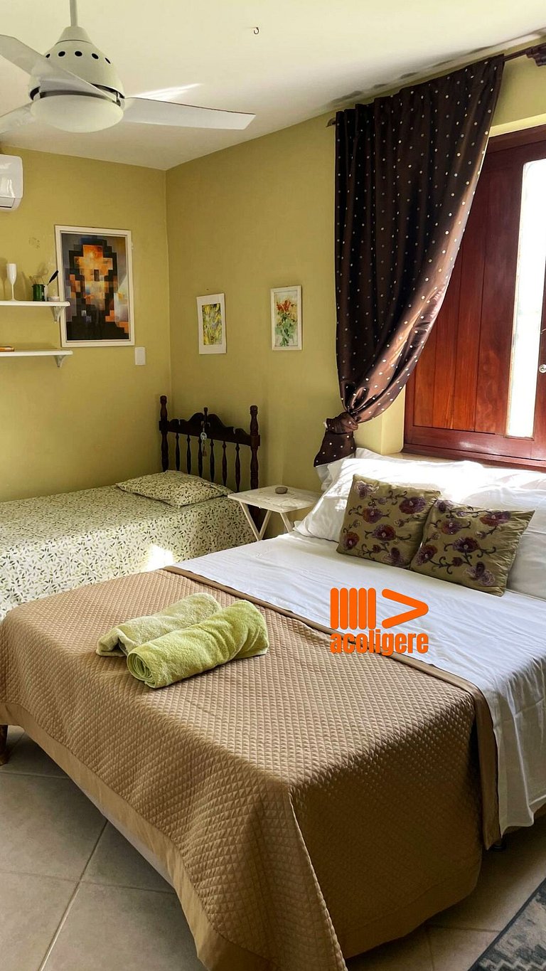Quarto para 3 pessoas em Guarajuba POND03