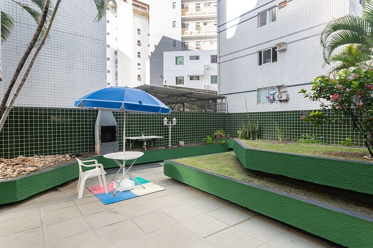 SAL802 Excelente apartamento em Boa Viagem. Três quartos