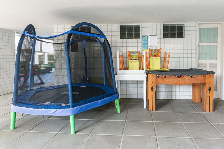 SAL802 Excelente apartamento em Boa Viagem. Três quartos