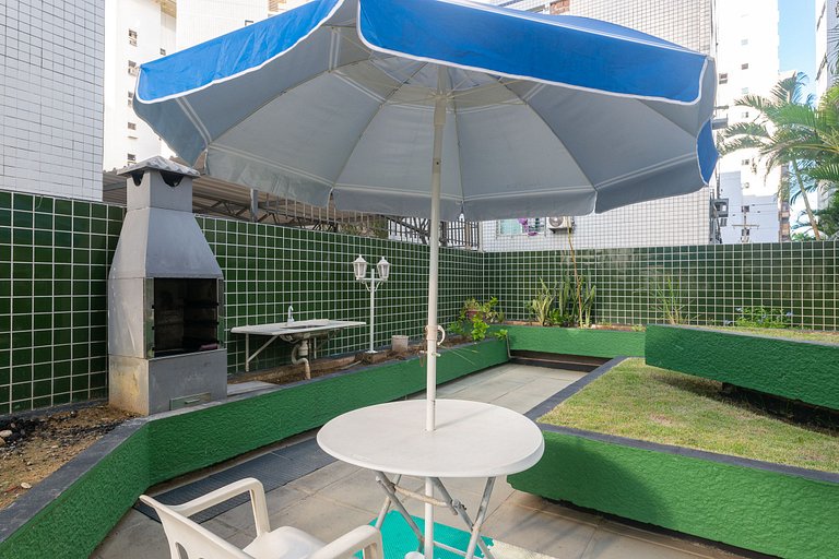 SAL802 Excelente apartamento em Boa Viagem. Três quartos