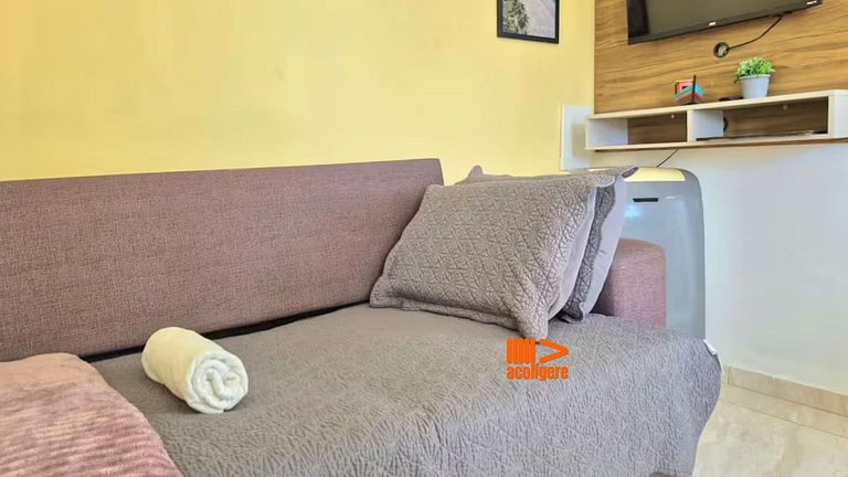 Flat com varanda em Barra Grande, Maragogi HBF01
