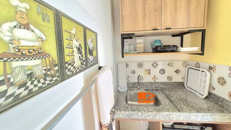 Flat com varanda em Barra Grande, Maragogi HBF01