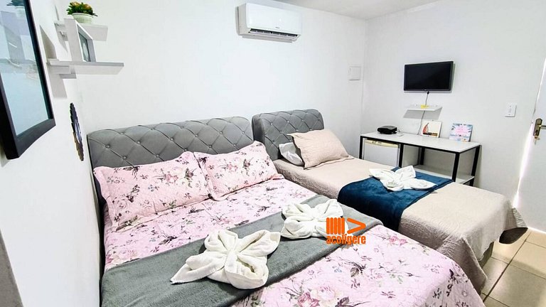 Comfortable suite by the sea in Maragogi HBF2