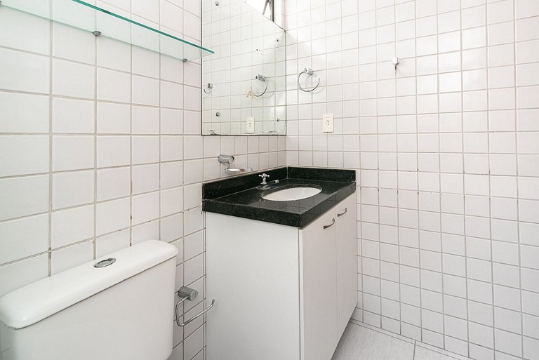 2 bedroom apt with balcony near Praça Casa Forte the most pl