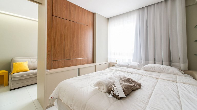 Excelente flat em Recife na praia de Boa Viagem para aluguel