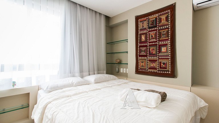 Excelente
apartamento en Recife en la playa de Boa Viagem pa