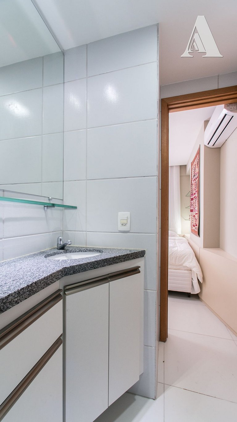 Excellent
flat in Recife on Boa Viagem beach for seasonal re