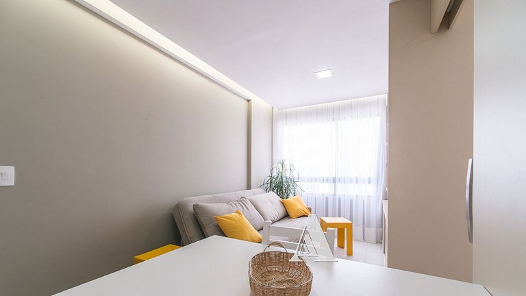 Excelente flat em Recife na praia de Boa Viagem para aluguel