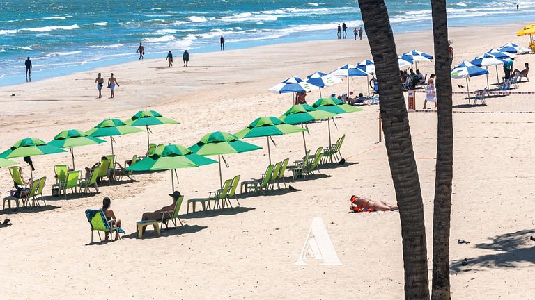 Excelente
apartamento en Recife en la playa de Boa Viagem pa